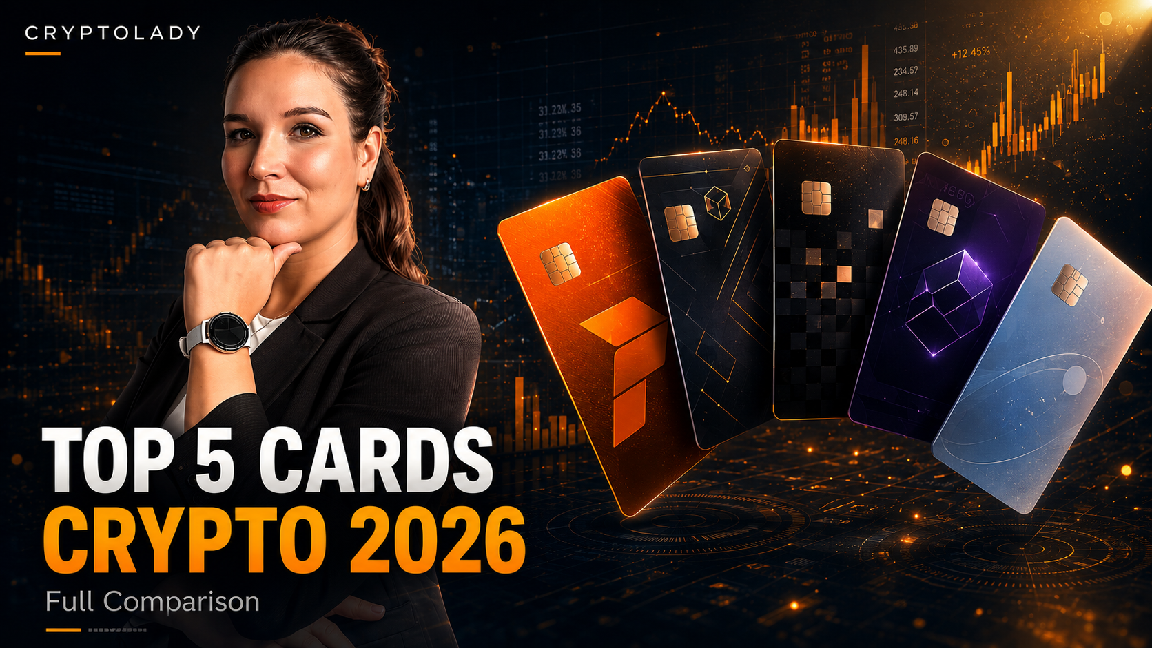 💳 Crypto Cards 2026 — Guide to 5 Payment Solutions (Bybit, OKX, Pionex, LinkPay, SkyPay)